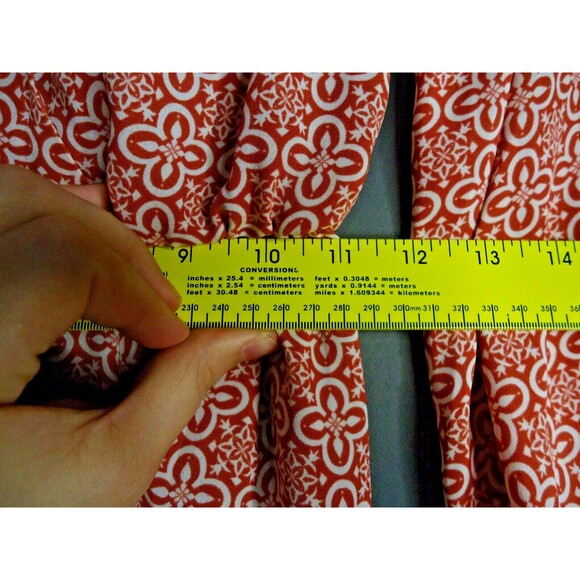 Lush Keyhole Cut Out Cross Body A Line Long Sleeve Dress Size XS Rose Geometric - Picture 10 of 14